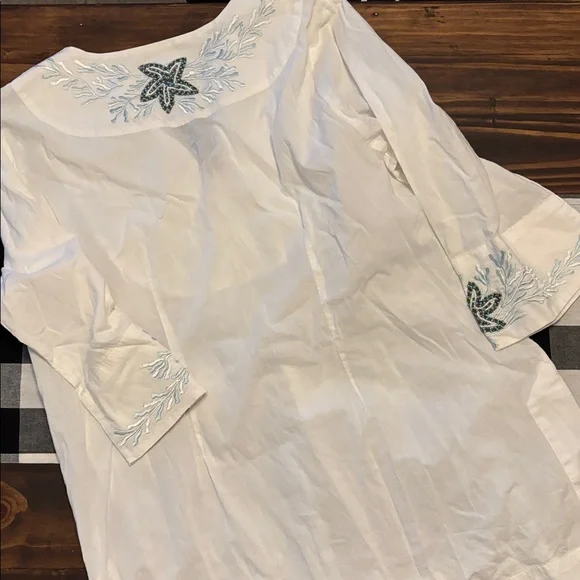 Soft surroundings XL cover up tunic - Picture 4 of 7